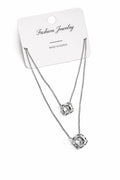 Double Layer Pendant Necklace